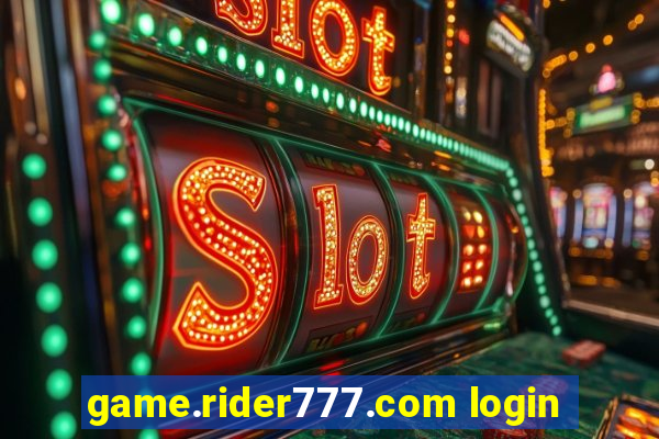 game.rider777.com login